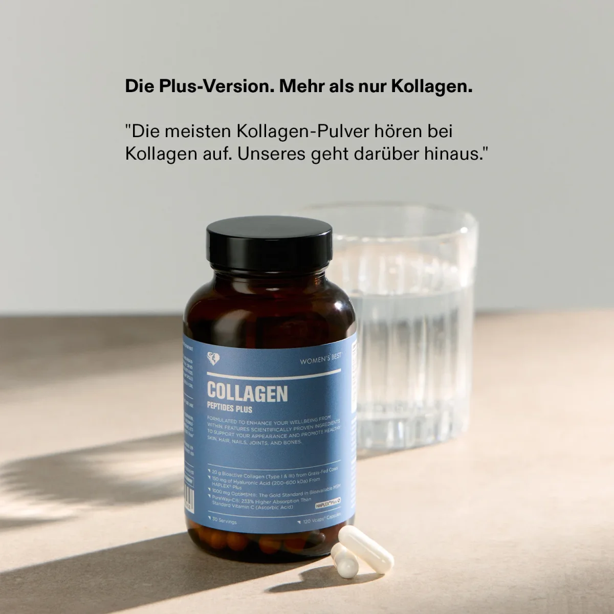 Collagen Peptides Plus+ Kapseln – Bild 7